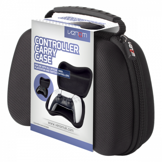 VENOM PS4/PS5/Xbox One/Xbox Series S/X Kiegészítő Univerzális Kontroller táska Fekete, VS3058