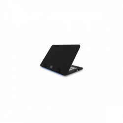 COOLER MASTER Notebook Hűtőpad + állvány ERGOSTAND IV, 14cm-es Ventilátorral, Fekete (max 17")
