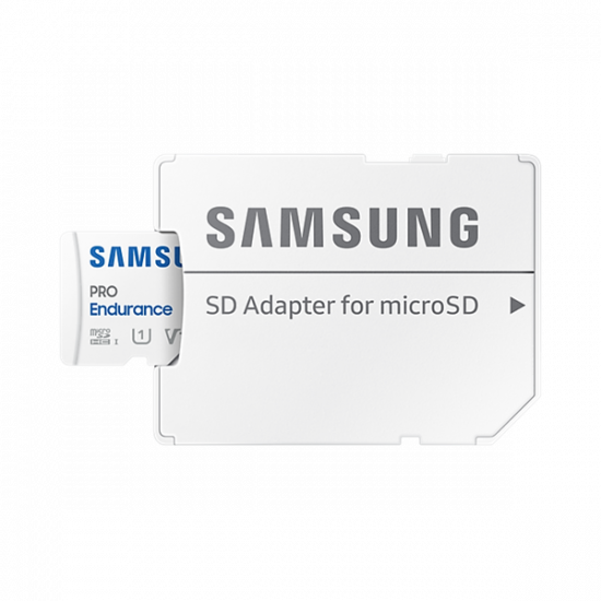 SAMSUNG Memóriakártya, PRO Endurance microSD kártya 32GB, CLASS 10, UHS-I (SDR104), + SD Adapter, R100/W30