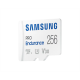 SAMSUNG Memóriakártya, PRO Endurance microSD kártya 256GB, CLASS 10, UHS-I (SDR104), + SD Adapter, R100/W40