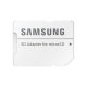SAMSUNG Memóriakártya, PRO Endurance microSD kártya 256GB, CLASS 10, UHS-I (SDR104), + SD Adapter, R100/W40