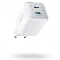 ANKER Hálózati Töltő 2xUSB-C 40W, fehér - A2038G21