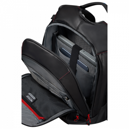 SAMSONITE Notebook hátizsák 140871-1041, LAPTOP BACKPACK M 15.6" (BLACK) -ECODIVER
