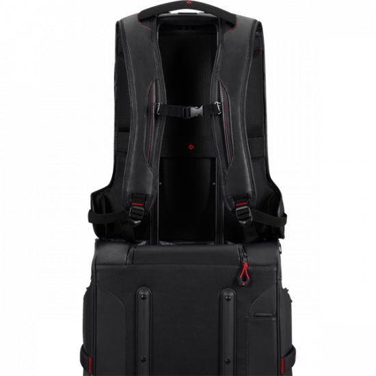 SAMSONITE Notebook hátizsák 140872-1041, LAPTOP BACKPACK L 17.3" (BLACK) -ECODIVER