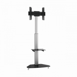 SBOX FS-500 Gurulós konzol, konferencia állvány, 37"-70", 600x400, max 40 kg