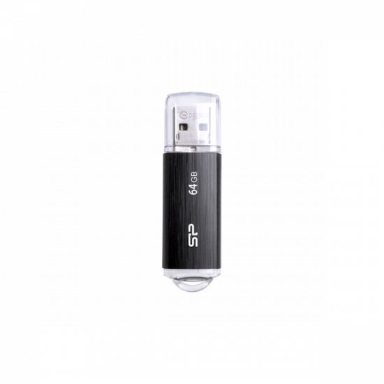 SILICON POWER Pendrive 4GB, Ultima - U02 USB 2.0, Fekete