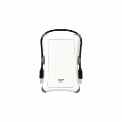 SILICON POWER Külső Ház 2.5" USB 3.2/SATA3 (9.5mm-ig), Fehér