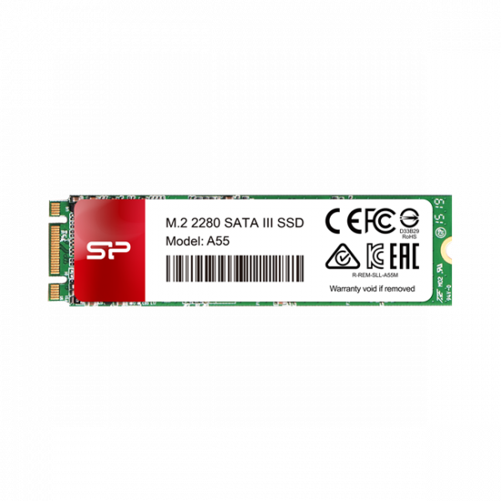SILICON POWER SSD M.2 SATA 2280 256GB, Ace A55