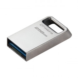 KINGSTON Pendrive 256GB DT Micro 200MB/s fém USB 3.2 Gen 1