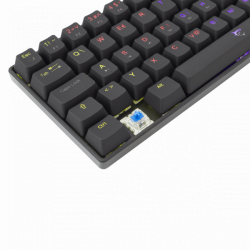 WHITE SHARK SHINOBI mechanikus (blue switch) gamer billentyűzet, fekete (magyar)