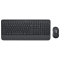 LOGITECH Billentyűzet + egér - MK650 Vezeték Nélküli Combo Grafitszürke, HUN