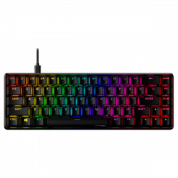 HP HYPERX vezetékes mechanikus gaming billentyűzet Alloy Origins 65 RGB piros switch - amerikai lokalizáció
