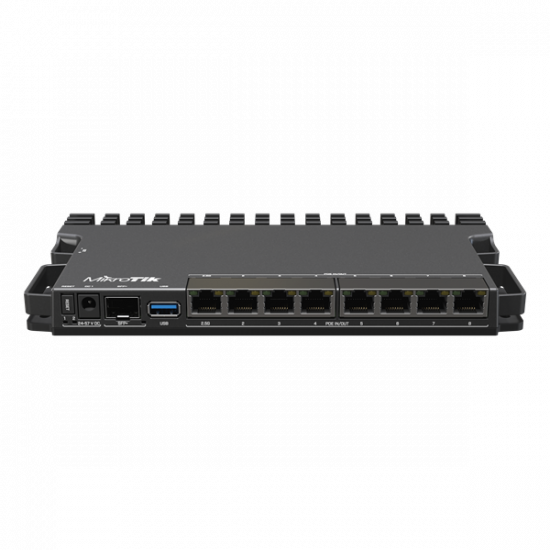 MIKROTIK Vezetékes Router RouterBOARD 7x1000Mbps + 1x2,5Gbit + 1x10Gbit SFP+, Rackes - RB5009UPR+S+IN