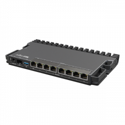 MIKROTIK Vezetékes Router RouterBOARD 7x1000Mbps + 1x2,5Gbit + 1x10Gbit SFP+, Rackes - RB5009UPR+S+IN