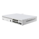 MIKROTIK Cloud Smart Switch 8x1000Mbps + 2x10000Mbps SFP+, Menedzselhető, Rackes - CSS610-8P-2S+IN