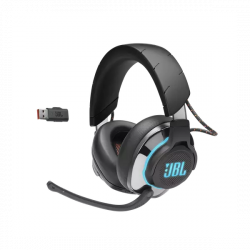 JBL Quantum 810 Wireless (Vezeték nélküli, gaming fejhallgató aktív zajszűréssel és Bluetooth funkcióval), Fekete