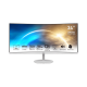 MSI Monitor Business PRO MP341CQW Ívelt 34" QHD, 3440x1440, 100Hz VA 21:9, 3000:1 CR, 300cd/m2, 4 ms, HDMI, DP, White