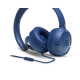 JBL Tune 500 (Vezetékes fejhallgató), Kék
