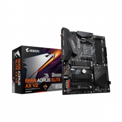 GIGABYTE Alaplap AM4 B550 AORUS ELITE AX V2 AMD B550, ATX