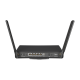 MIKROTIK Wireless Router hAP ax3, DualBand,  4x1000Mbps, 1x2500Mbps, AX1800, Asztali - C53UiG+5HPaxD2HPaxD