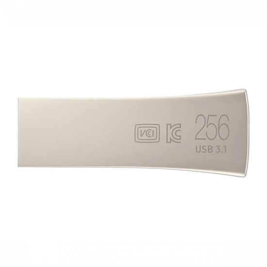 SAMSUNG Pendrive BAR Plus USB 3.1 Flash Drive 256GB (Champaign Silver)