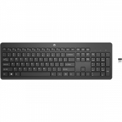 HP vezeték nélküli billentyűzet 230 - fekete
