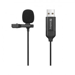 SANDBERG Mikrofon, Streamer USB Clip Microphone