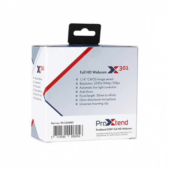 ProXtend X301 Full HD Webcam