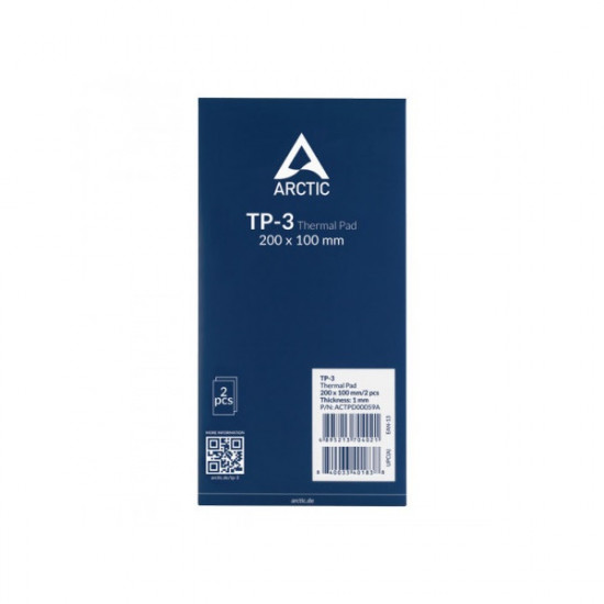 ARCTIC COOLING Hővezető lap TP-3 200x100mm, 1mm (2-PACK)