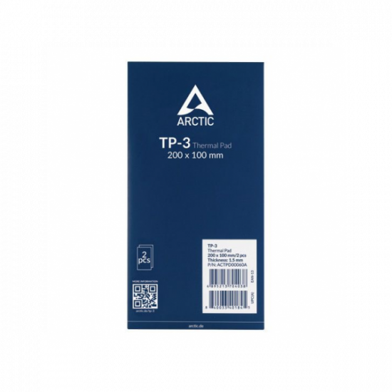 ARCTIC COOLING Hővezető lap TP-3 200x100mm, 1.5mm (2-PACK)