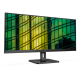 AOC monitor 34" U34E2M, 3440x1440, 21:9, 300cd/m2, 4ms, 2xHDMI/DisplayPort