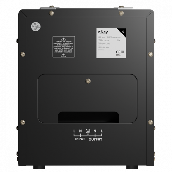 NJOY AVR (Feszültségszabályozó) Alvis 5000, Digital display, 150-270 VAC