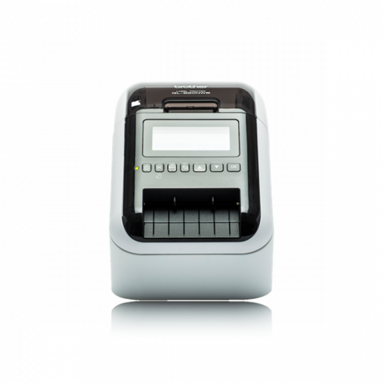 BROTHER Címkenyomtató QL-820NWBC, asztali, thermál, 2 színű nyomtatás, WiFi/LAN/Bluetooth/USB, 148mm/mp, 300dpi,