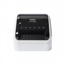 BROTHER Címkenyomtató QL1110NWBC, asztali, thermál,  110mm/mp, USB/BT/LAN/Wifi, 300dpi, kijelző, DK címke