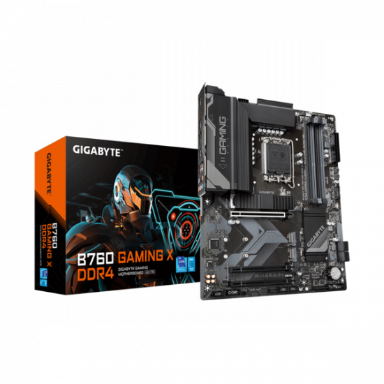 GIGABYTE Alaplap S1700 B760 GAMING X DDR4 INTEL B760, mATX