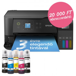 EPSON Tintasugaras nyomtató - EcoTank L3560 (A4, MFP, színes, 4800x1200 DPI, 33 lap/perc, USB/Wifi)