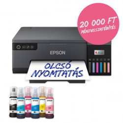 EPSON Tintasugaras nyomtató - EcoTank L8050 (A4, színes, 5760x1440 DPI, 25 lap/perc, USB/Wifi/Wifi Direct)