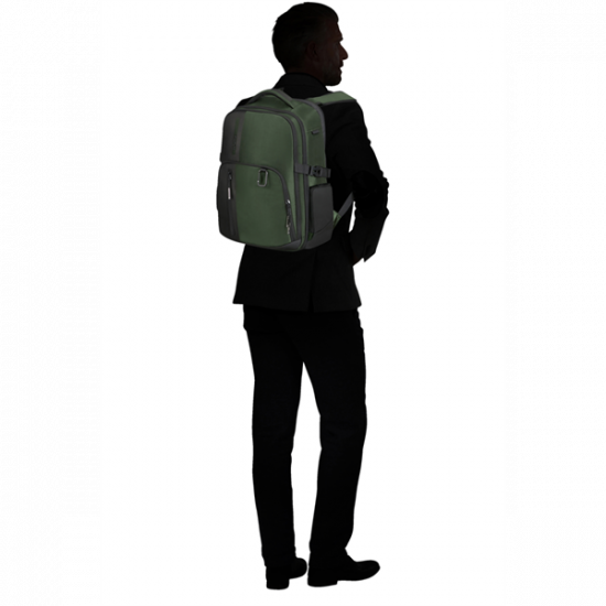 SAMSONITE Notebook hátizsák 142144-1316, BP Daytrip 15.6" (Earth Green) -BIZ2GO