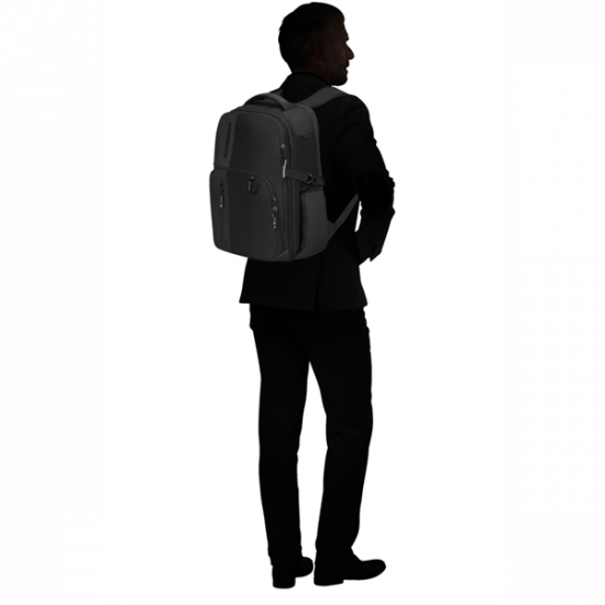 SAMSONITE Notebook hátizsák 142145-1041, BP EXP Overnight 17.3" (Black) -BIZ2GO