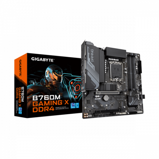 GIGABYTE Alaplap S1700 B760M GAMING X DDR4 INTEL B760, mATX