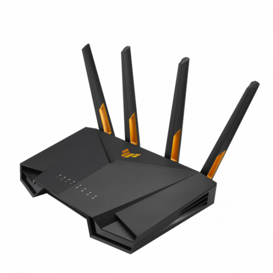 ASUS Wireless Router Dual Band AX3000 1xWAN(2.5Gps) + 4xLAN(1000Mbps) + 1xUSB, TUF-AX3000 V2