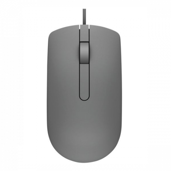 DELL Vezetékes egér, MS116 Optical Mouse - Grey