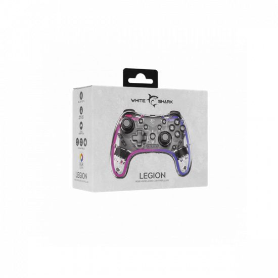 WHITE SHARK LEGION GPW-8039 Android/iOS/N-Switch/Win PC/PS4/PS3/ Digitális bluetooth Gamepad