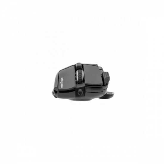 WHITE SHARK GM-9006B MARROK gamer egér, fekete, 12000 dpi