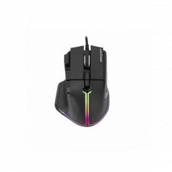 WHITE SHARK GM-9006B MARROK gamer egér, fekete, 12000 dpi