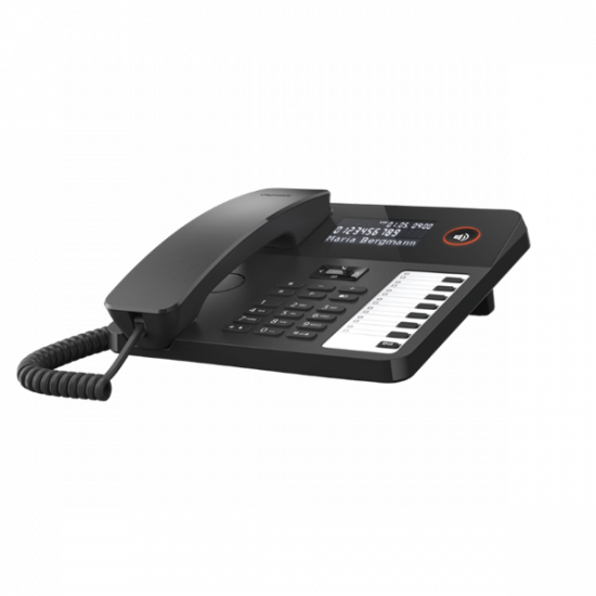 GIGASET Telefon DESK 600 telefon, fekete