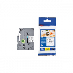 Brother szalag TZE-231S2, Fehér alapon fekete, 12mm, 4m