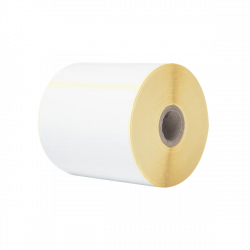 BROTHER etikett címke, öntapadós, fehér,  102mm x 152mm, 350db/tekercs, 8 tekercs