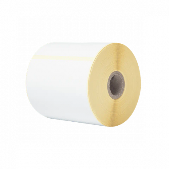 BROTHER etikett címke, öntapadós, fehér,  102mm x 152mm, 350db/tekercs, 8 tekercs