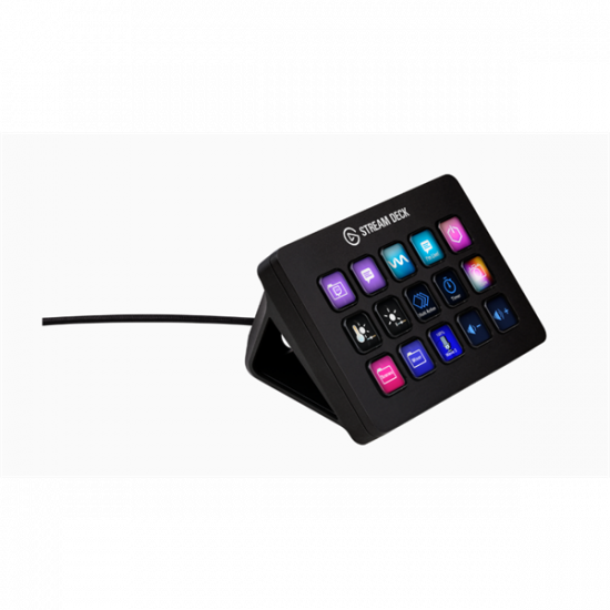CORSAIR ELGATO STREAM DECK MK.2, 15 Testreszabható LCD Billentyű, fekete